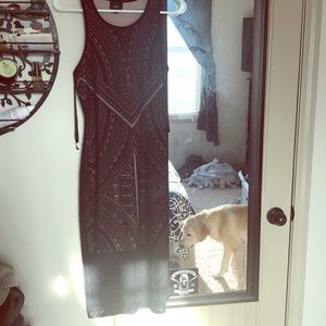 Mossimo black slip dress